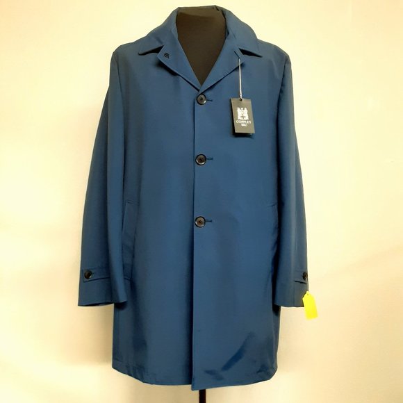 Coppley slate blue coat